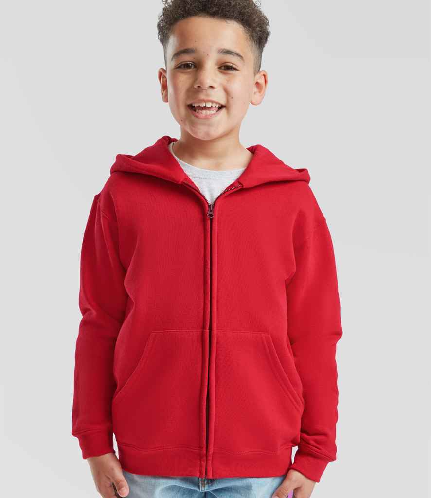 Red hoodie sale zip up boys